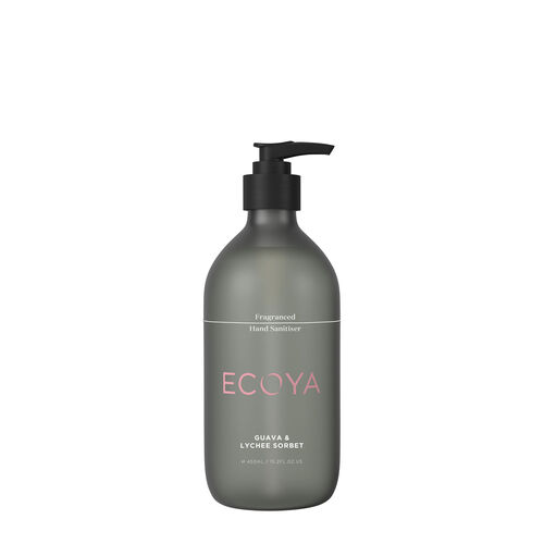 ECOYA Guava & Lychee Sorbet Fragranced Hand Sanitiser 450ml